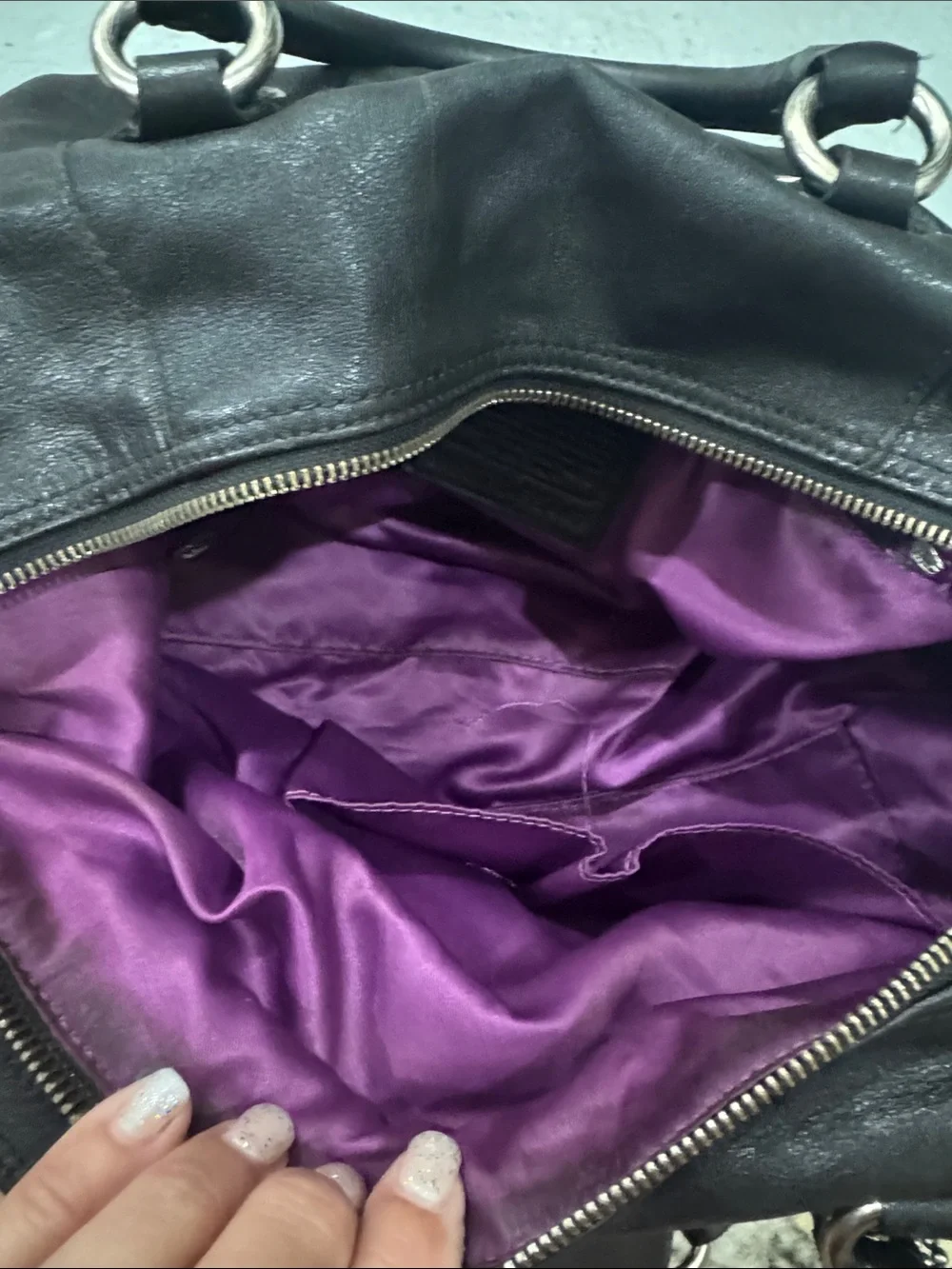 Coach inner pocket